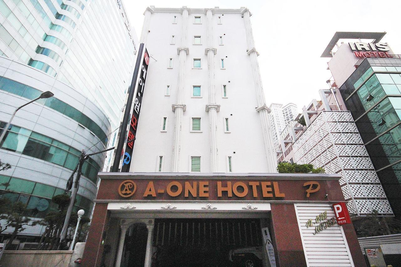 Haeundae Aone Hotel Busan Exteriör bild